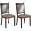 Chaise en bois massif Lazaro