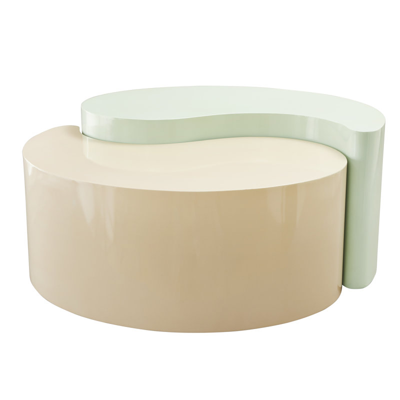 Table de bout Addington, Menthe et taupe