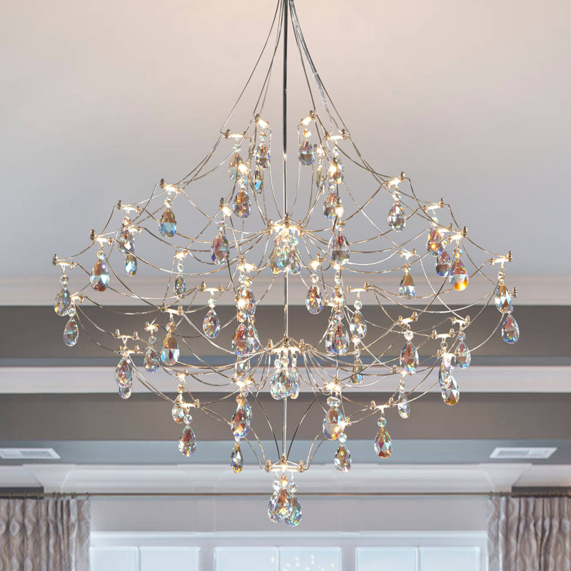 Luminaire suspendu en cristal moderne pour la salle à manger, la cuisine, la chambre à coucher et le salon