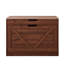 Banc de rangement pour chaussures l 27,5 po avec coussin, rangement à rabat, étagère à chaussures-638138005