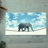Non-Woven Soft Type Printed Rug Featuring Monochromatic Abstract Design for Modern Home Decor-114320501