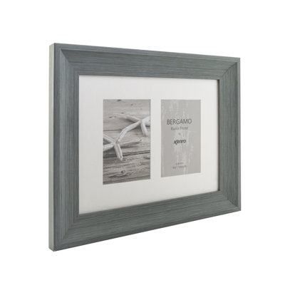 Bergamo Embossed Picture Frame with Mat