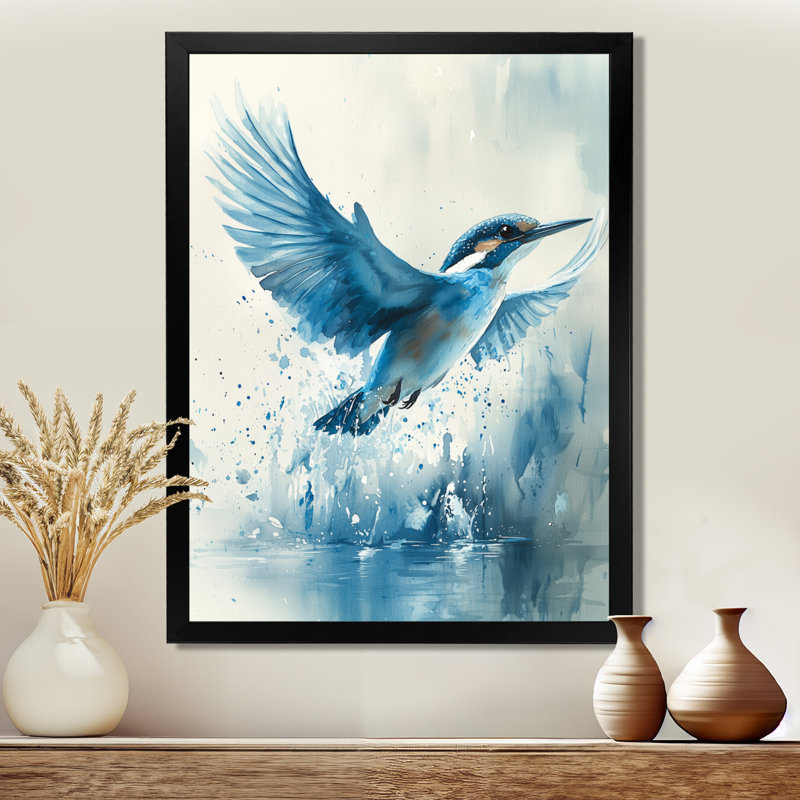 Webster - Animals Canvas Wall Art, Noir, noir, noir, noir, H 20 po x l 12 po, Reproduction encadrée sans passe-partout