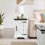 Table basse moderne à plateau relevable pour salon, rangement peu encombrant et amp; Hauteur réglable confortable