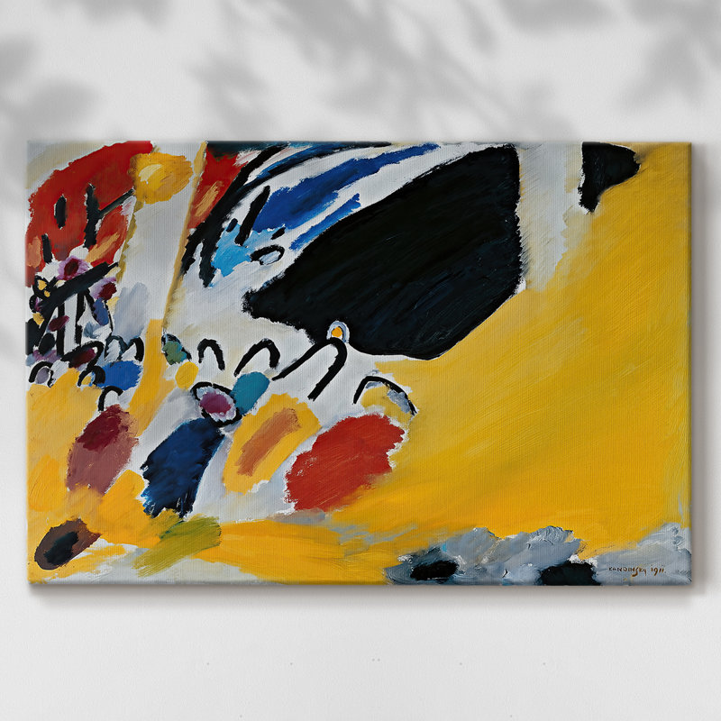 Impression III (concert) - Wassily Kandinsky - Toile tendue avec châssis - 1970, 32 x 48