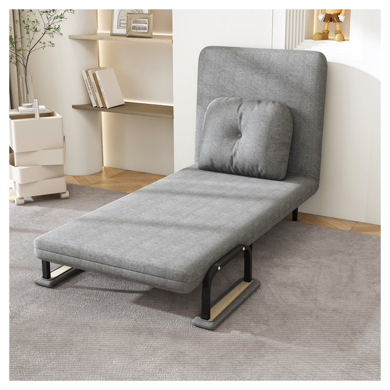 Canapé-lit pliant convertible 5-en-1 avec dossier réglable - Fauteuil-lit peu encombrant pour le salon et le bureau