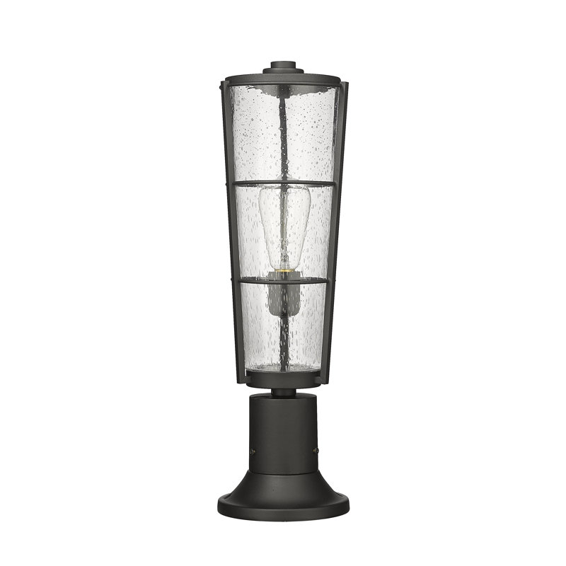 Charli Seeded Pier Mount Light, 22" H x 6" W x 6" D