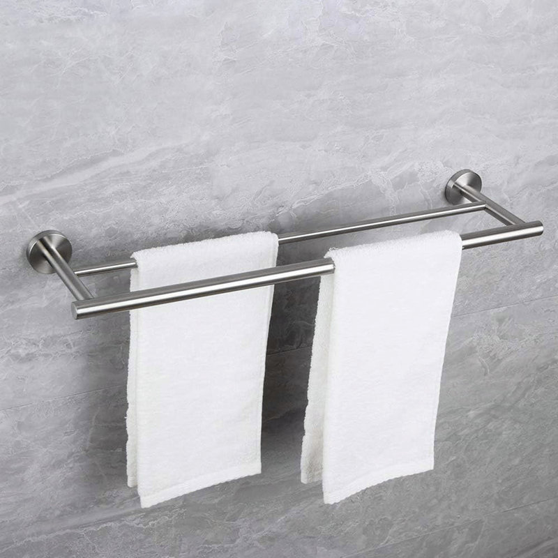 Porte-serviettes, Nickel brossé