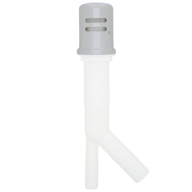 Jupe en laiton massif 1-3 - 4 po x 2-3 / 4 po avec jupe, Chrome poli