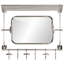 Aluminum Coat Rack