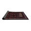 Tapis abstrait marron / jaune-1090317450