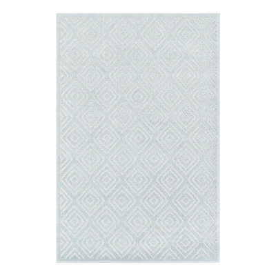 Sabrina Soto Logan Indoor/Outdoor Rug Light Blue
