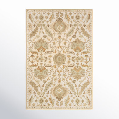 Arden Oriental Handmade Tufted Wool Multi-Color Area Rug
