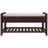 Shoe Rack With Cushioned Seat And Drawers, Multipurpose Entryway Storage Bench-1110796897