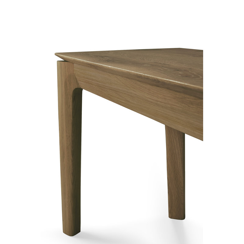 Bok Solid Wood Dining Bench, 18.1" H x 57.5" W x 13.8" D, Brown