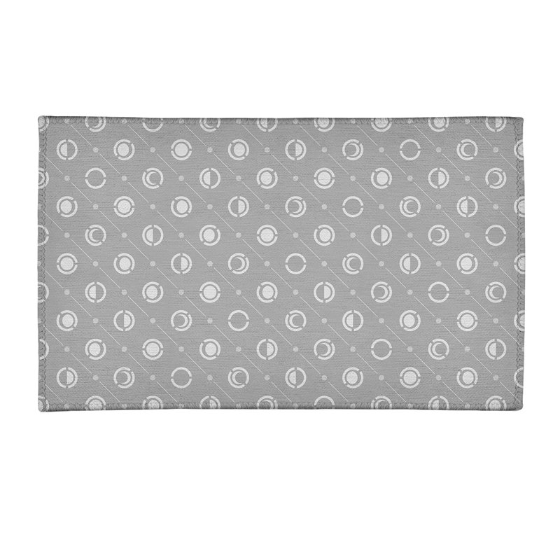 Chenille Geometric Indoor Rug, Rectangle 2' x 3'