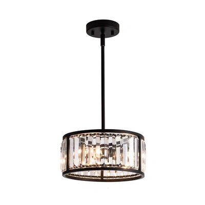 Mercer41 Anoceto 3 - Light Black Single Pendant & Reviews | Wayfair