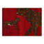 Animal Pictorial Cheetah Hand Knotted Rug 2'6"X 5'7"