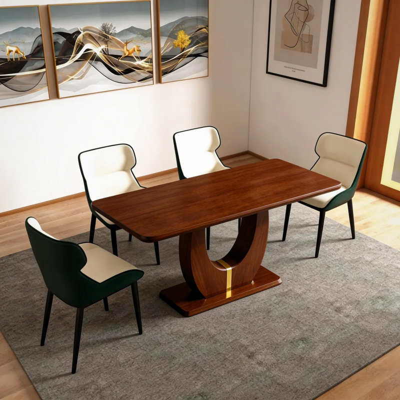Table rectangulaire multifonctionnelle en bois Havenly, Bois