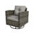 Outdoor 2pcs Rocking Chairs With Cushions And Double Layer Table-1013573487