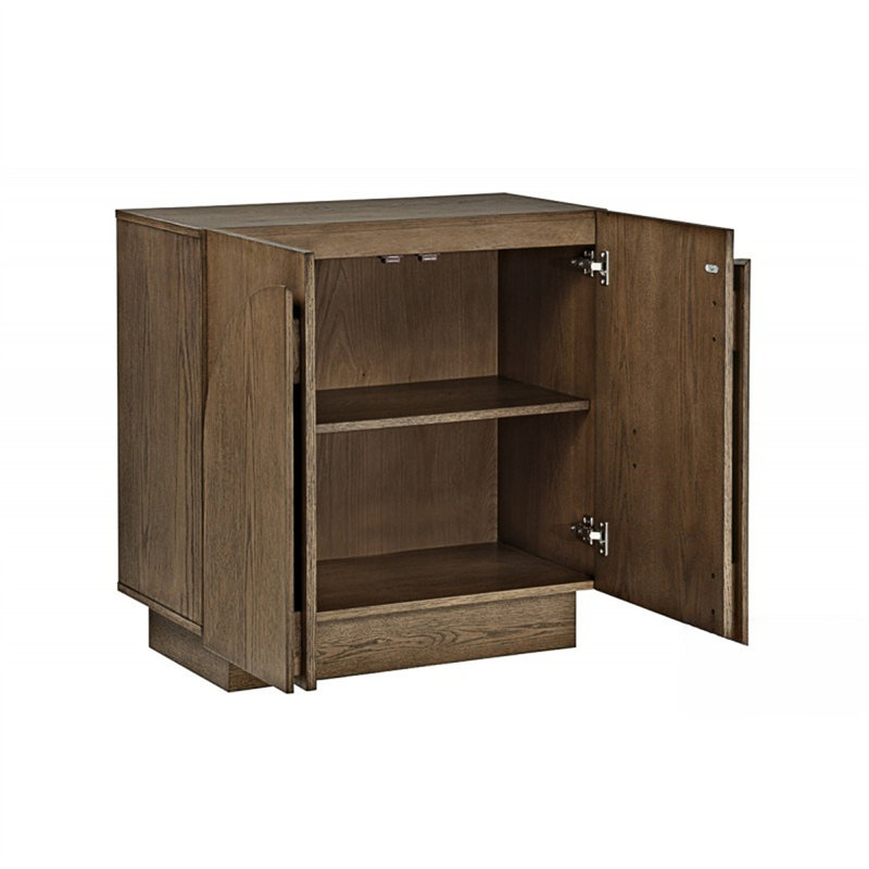 Mid-Century Modern Sideboard Buffet, Brown