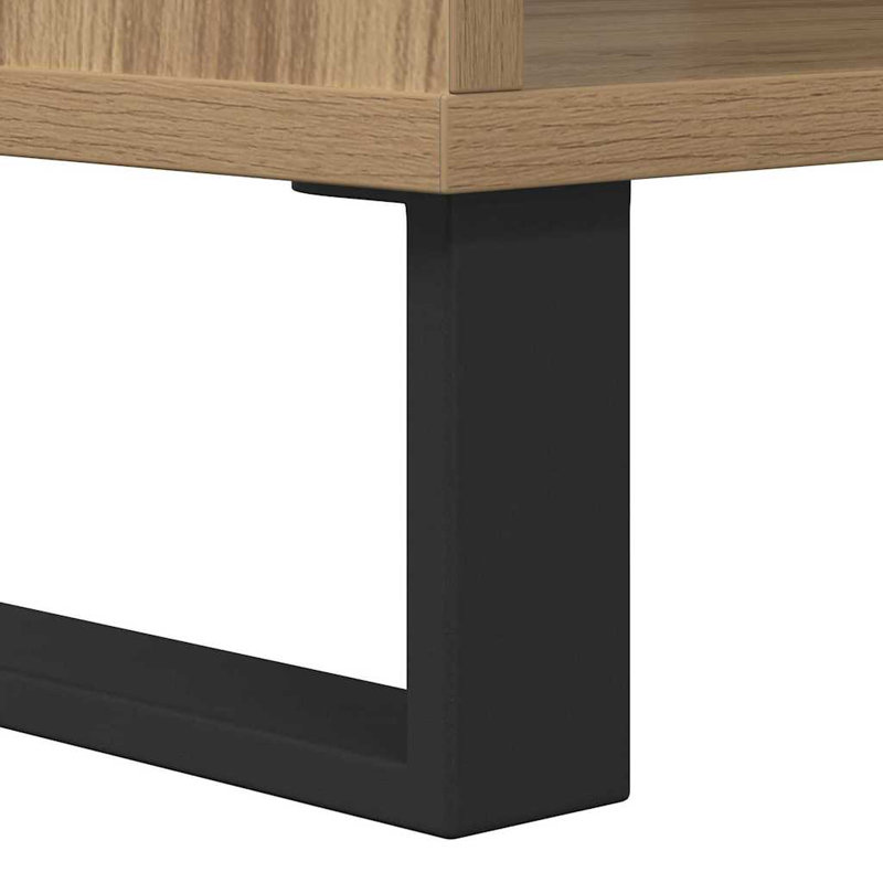 Coffee Table with Storage, Artisan Oak