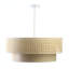 Wampum 1 - Light Cream Drum Pendant-122985004