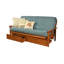 Ensemble de futon avec matelas et tiroir 79 po Stratford-408187434-408187435
