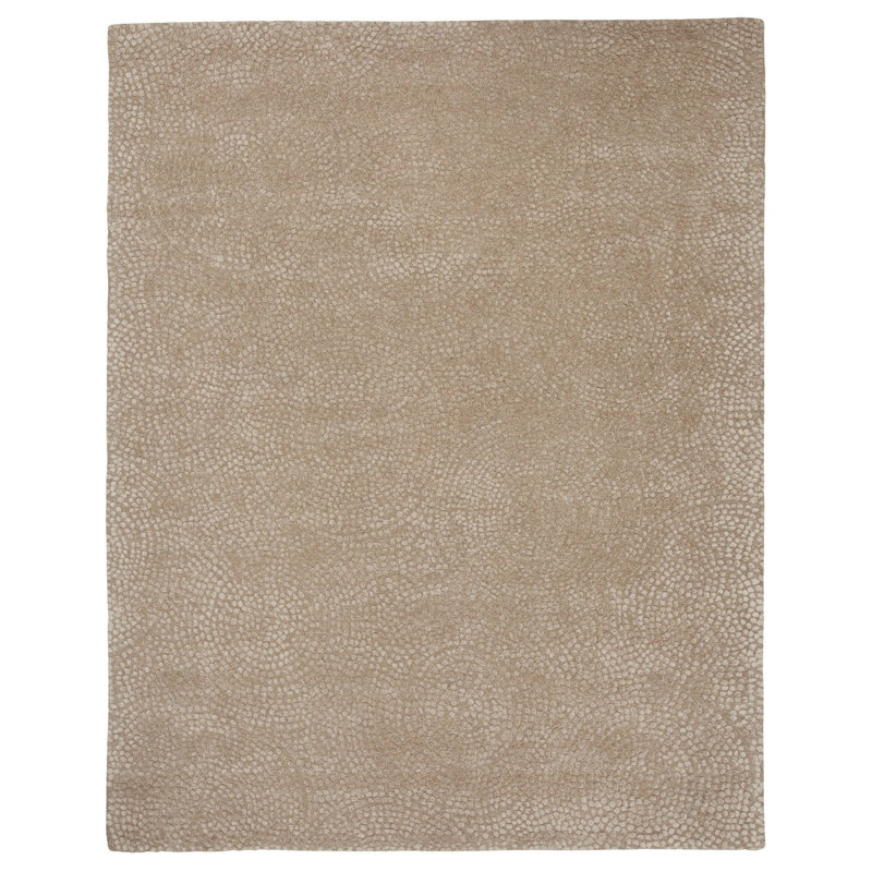Circumstance Hand Woven Wool Geometric Area Rug, Rectangle 2' x 3'