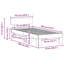 Bed Frame with Headboard Solid Pine Wood-1070559636-1070559627