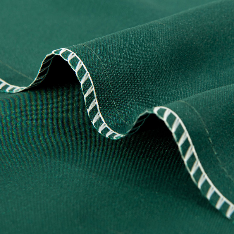 Silky Microfiber Body Pillowcase, Dark Green