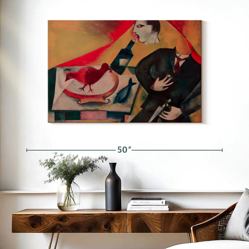 Avery The Drunkard, 26" H x 39" W