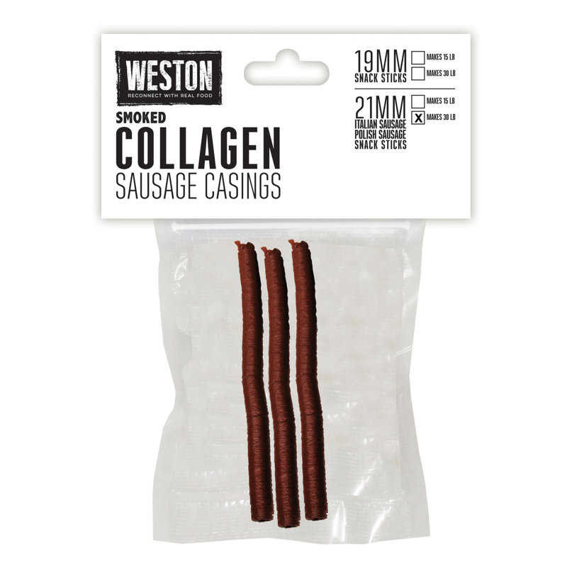 Weston Manual Collagen Casing, 21"