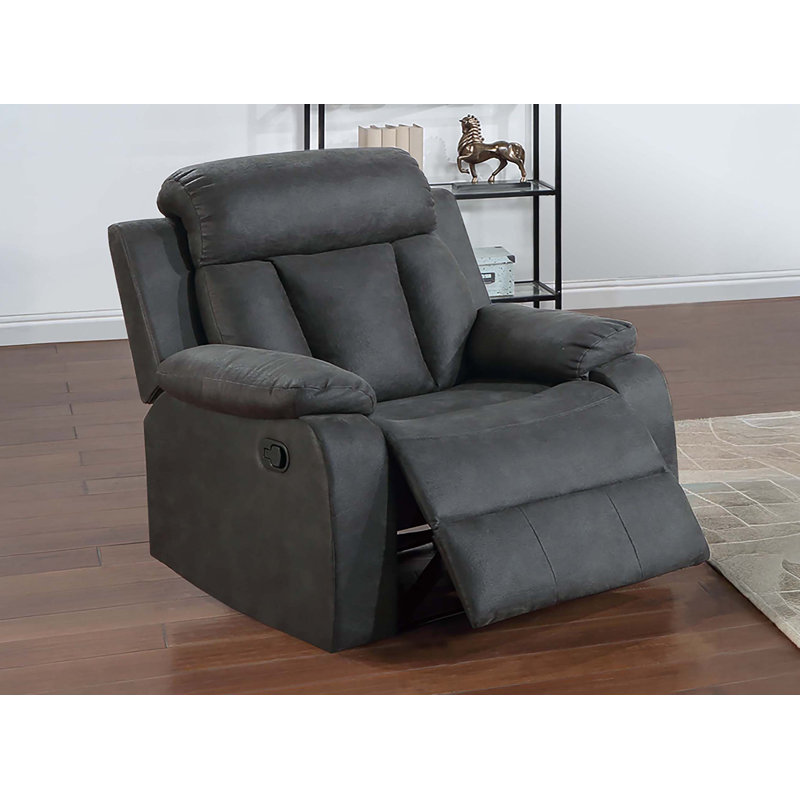 Fauteuil inclinable simple, Gris anthracite