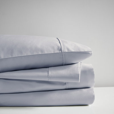 Cooling Full Sheets And Sheet Sets, Cotton Blend, Ultra-soft, Blue