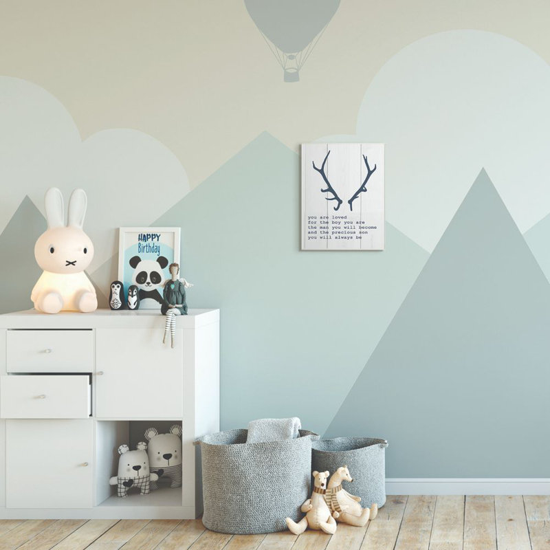 Décoration murale Lenum, H 15 po x l 10 po x P 0,5 po, Plaque murale
