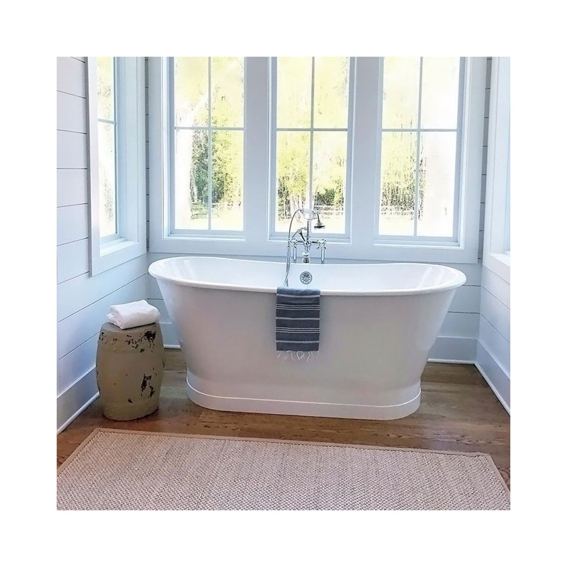 Baignoire de trempage à socle 67 po x 27 po Devon