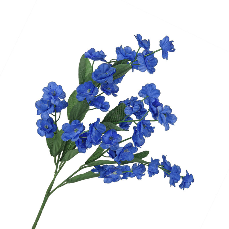 Tige de fleur artificielle Gipsophila, Bleu royal