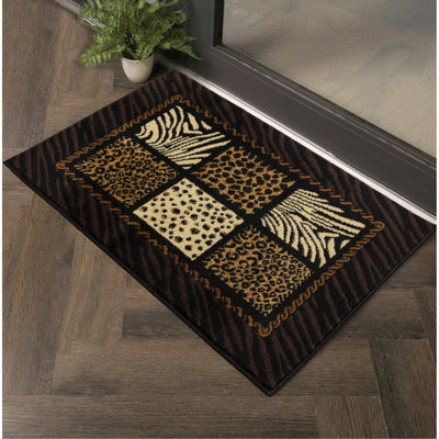 Multi 2 pi X 3 pi Tapis à imprimé animal