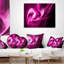 Coloured Smoke Spiral - Coussin décoratif imprimé abstrait-743047507-743047504-743047516