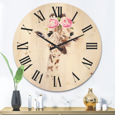 Solid Wood Wall Clock