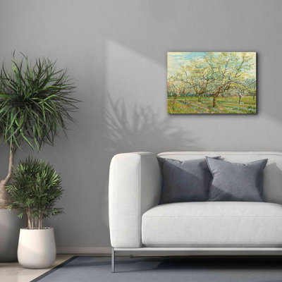 'The White Orchard' by Vincent Van Gogh, Giclee Canvas Wall Art