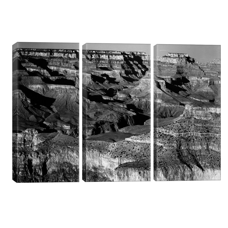 « xvi » par ansel adams, reproduction de photo sur toile tendue Grand Canyon National Park, H 12 po x l 18 po x P 1,5 po