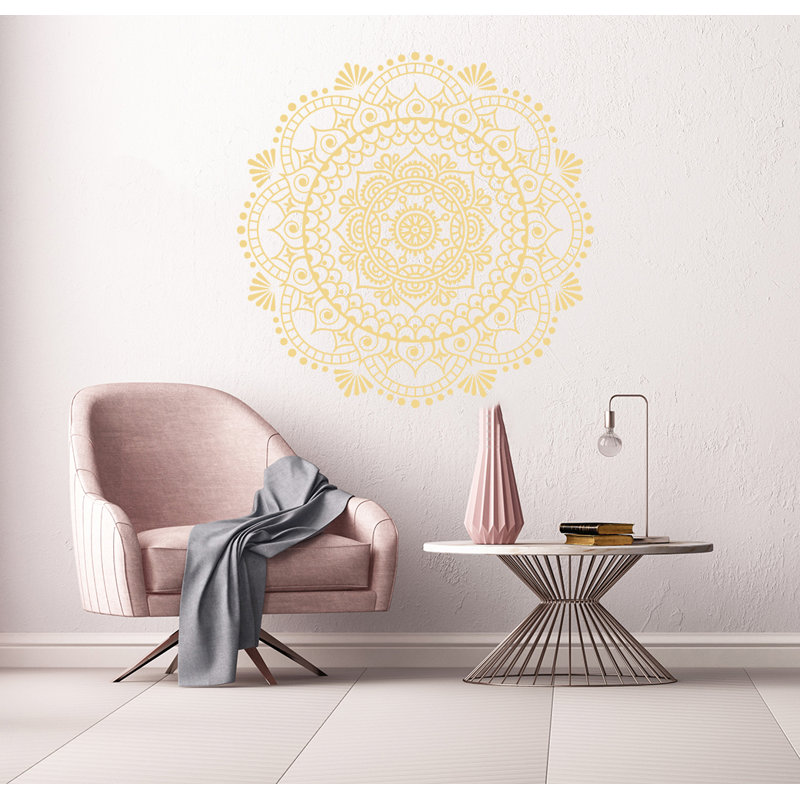 Adhésif décoratif Mandala Namaste Boho, Crème