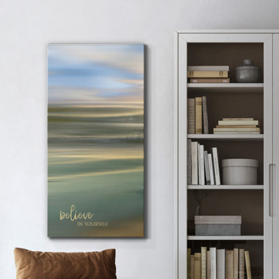 «Believe in Yourself», impression sur toile tendue
