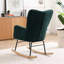 Chaise berçante avec pieds et structure de chaise berçante rembourrée-769398083