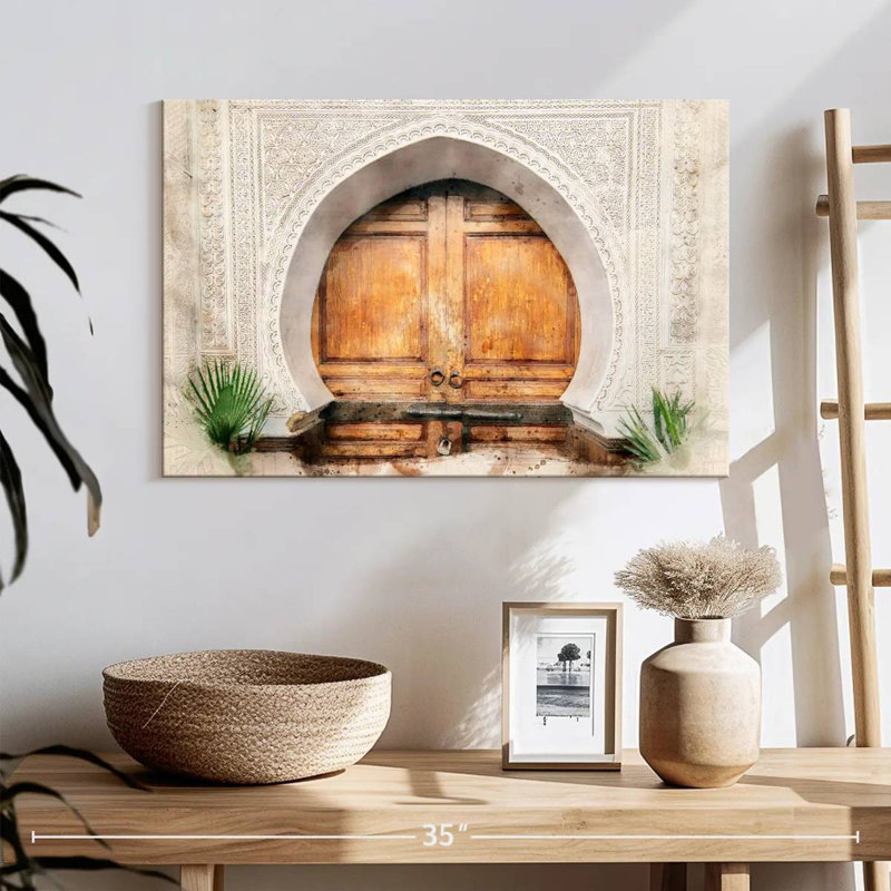 Lilie Moroccan Door, 16" H x 24" W