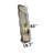 Unique Freestanding Curved Full Length Mirror