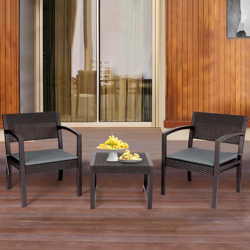 Anglin 2 - Person Garden Lounge Set