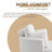 Quamere Swivel Chair with Storage Ottoman,oversized chair,barrel chair,Lounge Club Big Round Chair-2098342080